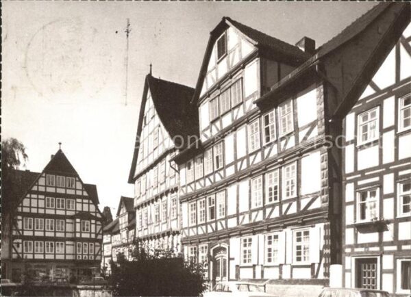 Melsungen Fulda Fachwerkhäuser Kirchstrasse
