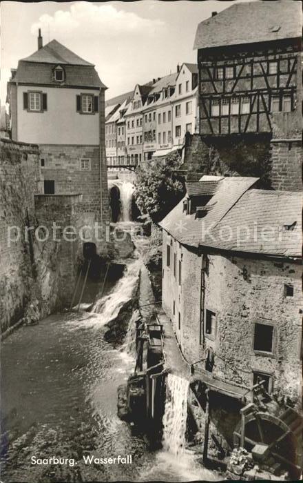 Saarburg Saar Wasserfallpartie
