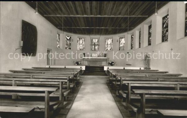 Waldkirch Breisgau St. Pius Kandelkapelle innen