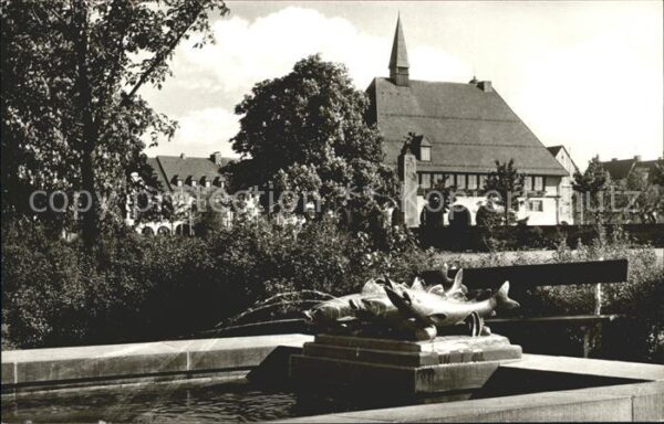 Freudenstadt Barben Brunnen Stadthaus
