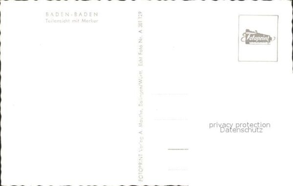 Baden-Baden Fliegeraufnahme mit Merkur – Bild 2