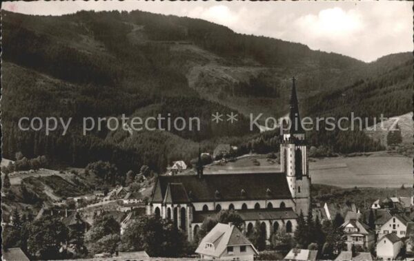 Titisee-Neustadt Münster mit Hochfirst