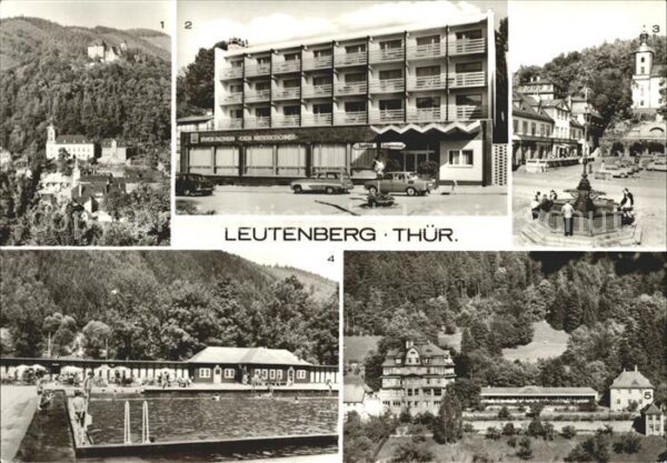 Leutenberg Thueringen Friedensberg FDGB Erholungsheim Katja N