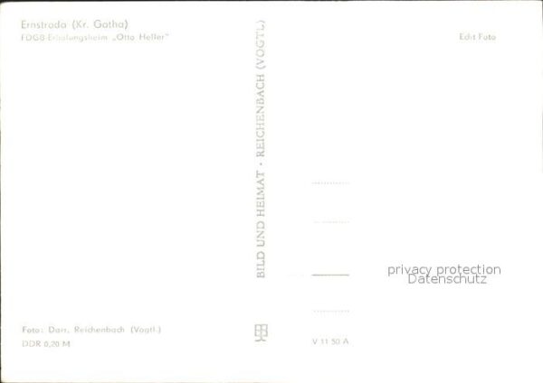 Ernstroda FDGB Erholungsheim Otto Heller – Bild 2