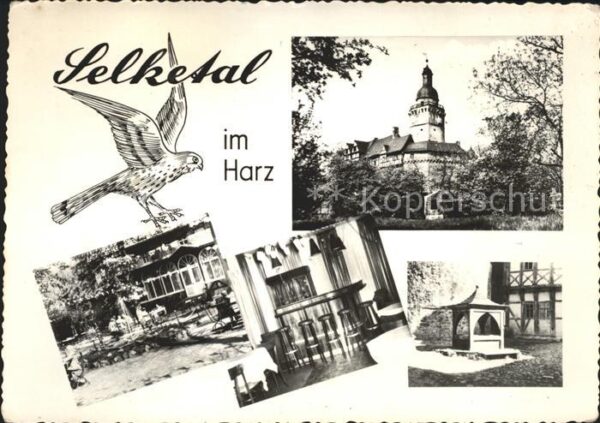 Falkenstein Harz Selketal HO Gasstätte Zum Falken