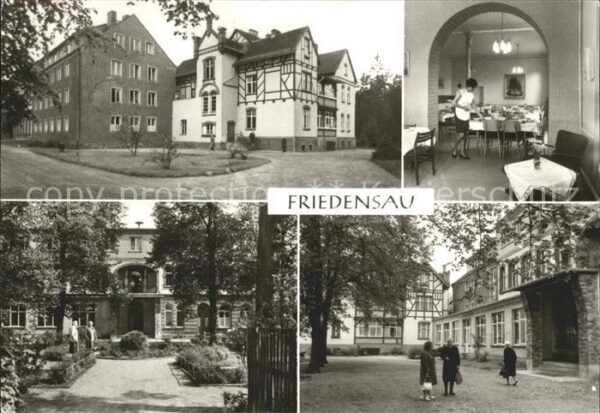 Friedensau Erholungsheim Altersheim Villa