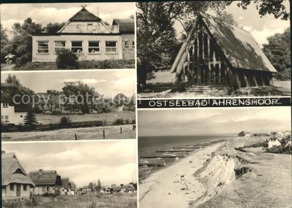 Ahrenshoop Ostseebad Strand und Ferienhäuser