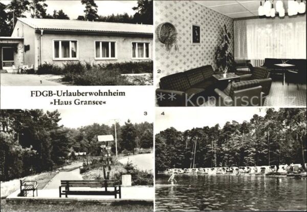 Neuglobsow FDGB Urlauberwohnheim Haus Gransee