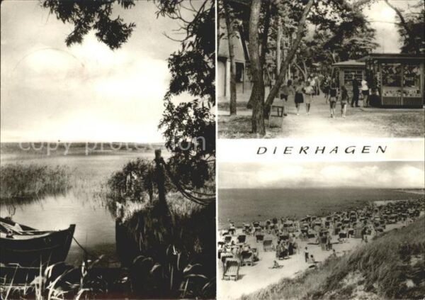 Dierhagen Ostseebad Strand Promenade