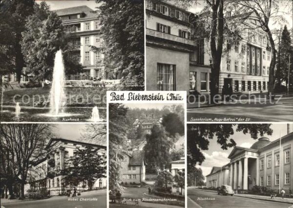 Bad Liebenstein Sanatorium Hugo Gefrei Klubhaus Hotel C
