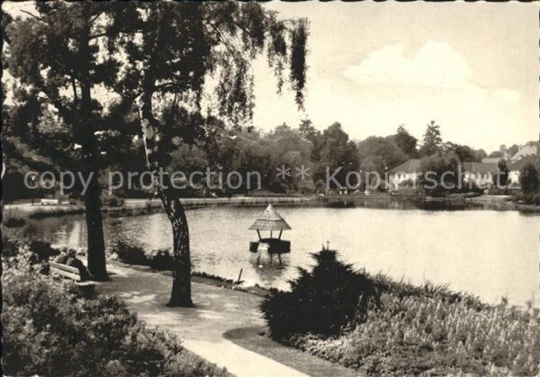 Bad Meinberg Partie am Kurparksee