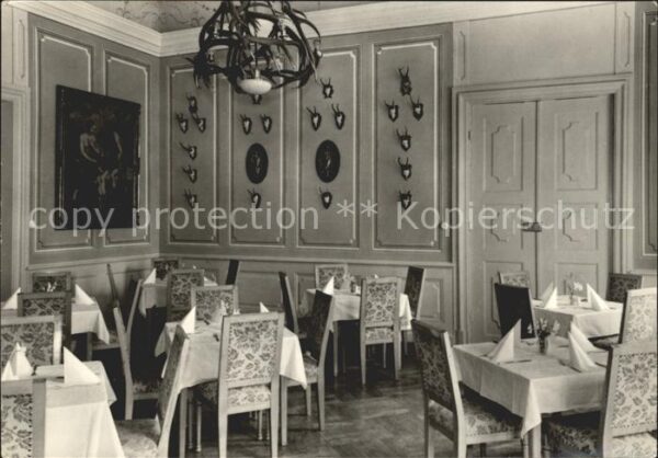 Rammenau Schloss Restaurant Jagdzimmer