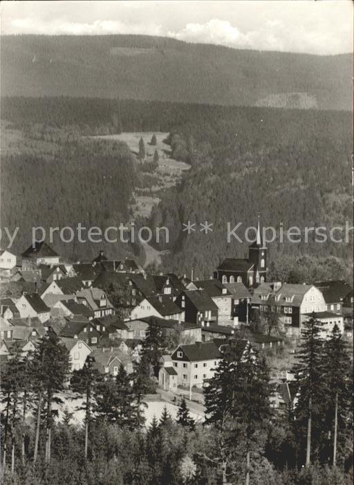 Masserberg Blick von Rennsteigwarte