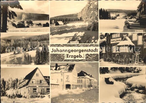 Johanngeorgenstadt Kulturhaus Karl Marx Steinbach Berghote