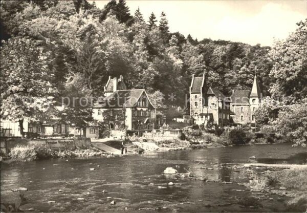 Treseburg Harz Partie an der Bode