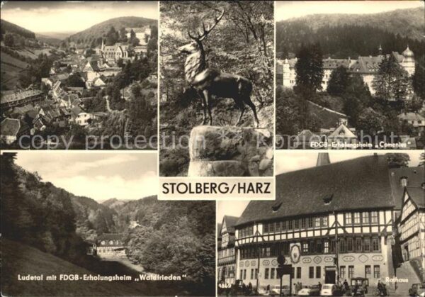 Stolberg Harz Ludertal FDGB Erholungsheim Waldfrieden