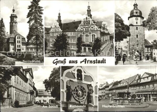 Arnstadt Ilm Neideckturm Reidtor Schloss