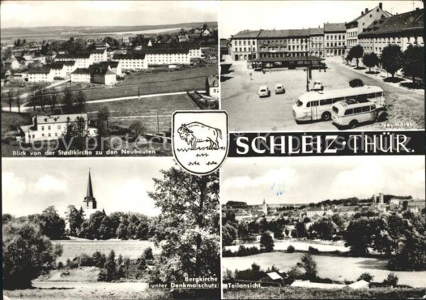 Schleiz Neubauten Bergkirche Neumarkt