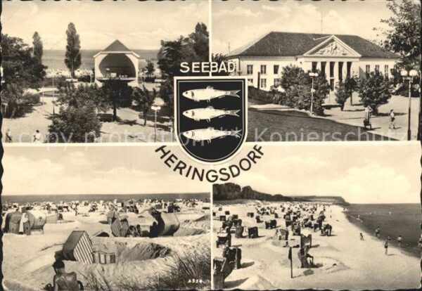 Heringsdorf Ostseebad Usedom Strand Kurhaus