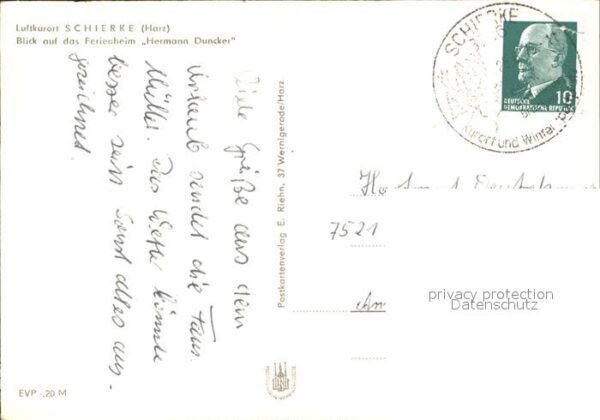 Schierke Harz Ferienheim Hermann Duncker – Bild 2