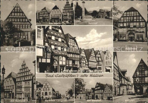 Bad Salzuflen Alte Fachwerkhäuser