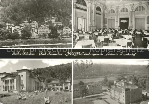 Bad Schandau FDGB Erholungsheim Antonin Zapolocky