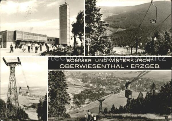 Oberwiesenthal Erzgebirge Seilbahnen HO Gasstätte Fichtelberghaus