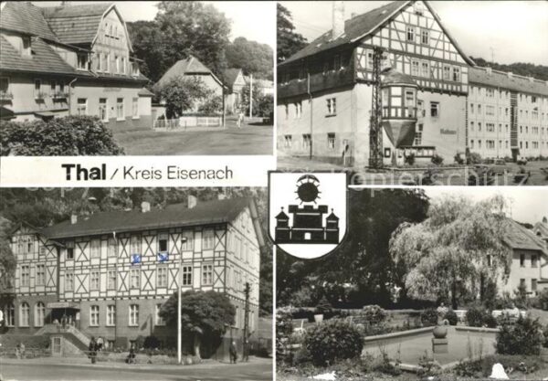 Thal Ruhla Ratskeller Rathaus Kurpark FDGB Wartbur