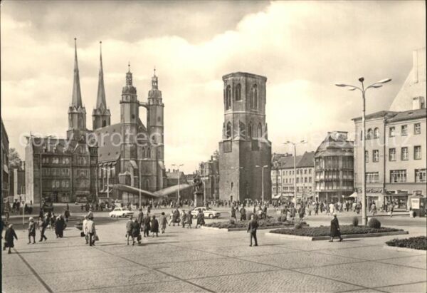 Halle Saale Marktplatz