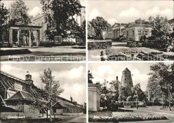 Salzelmen Bad Kurhaus Soleturm Gradierwerk