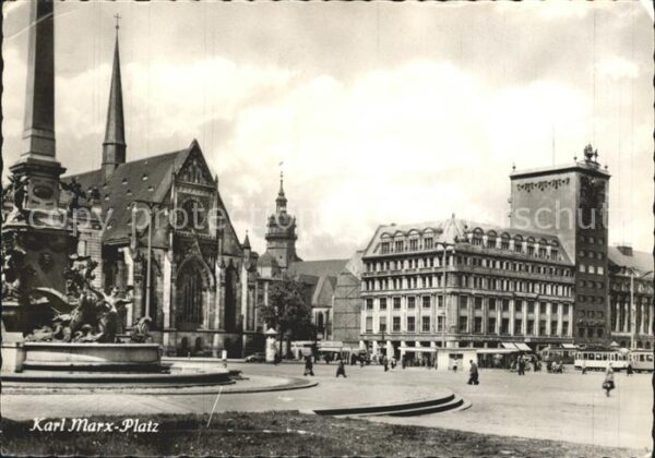 Leipzig Karl Marx Platz