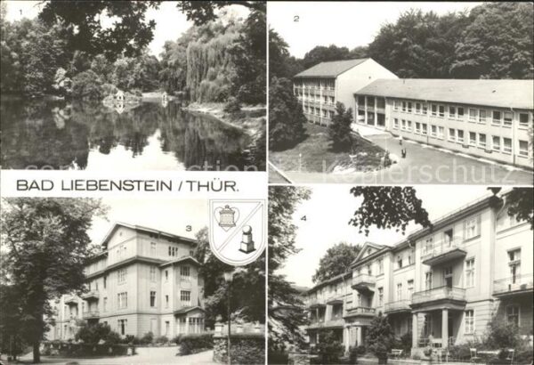 Bad Liebenstein Elisabeth Park Kurheime Bernhard und Ol