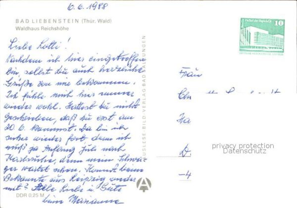 Bad Liebenstein Waldhaus Reichshöhe – Bild 2