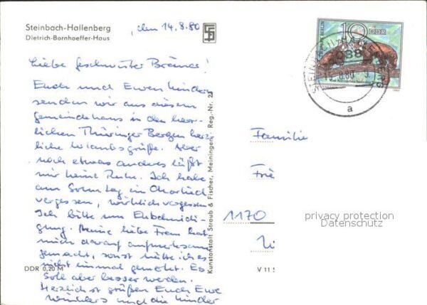 Steinbach-Hallenberg Dietrich Bornhoeffer Haus – Bild 2