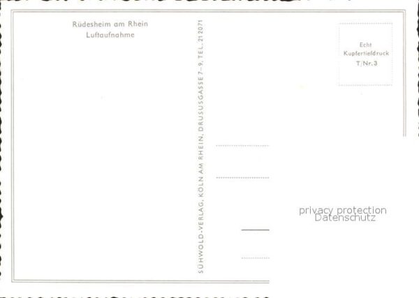 Ruedesheim Rhein Fliegeraufnahme – Bild 2
