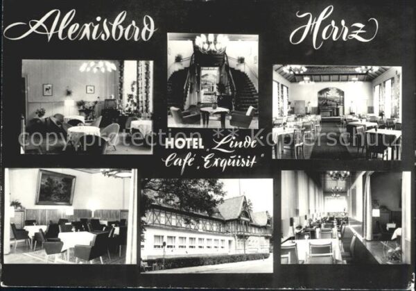 Alexisbad Harz Hotel Linde Cafe Exquisit