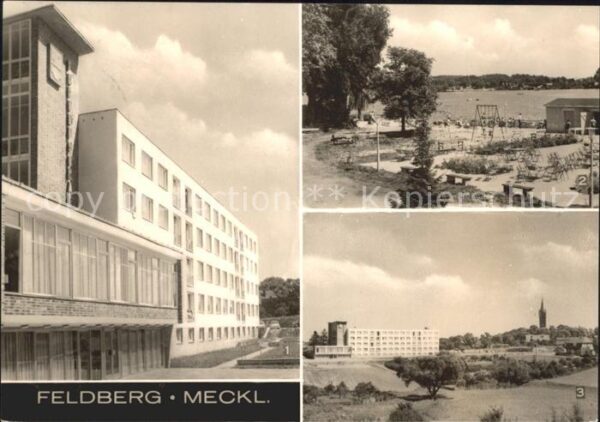 Feldberg Mecklenburg FDGB Erholungsheim Freundschaft Haussee
