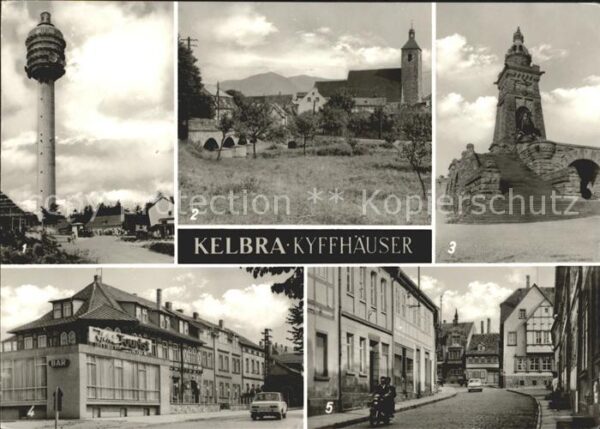 Kelbra Kyffhaeuser Fersehturm Helmebrücke Hotel Tourist