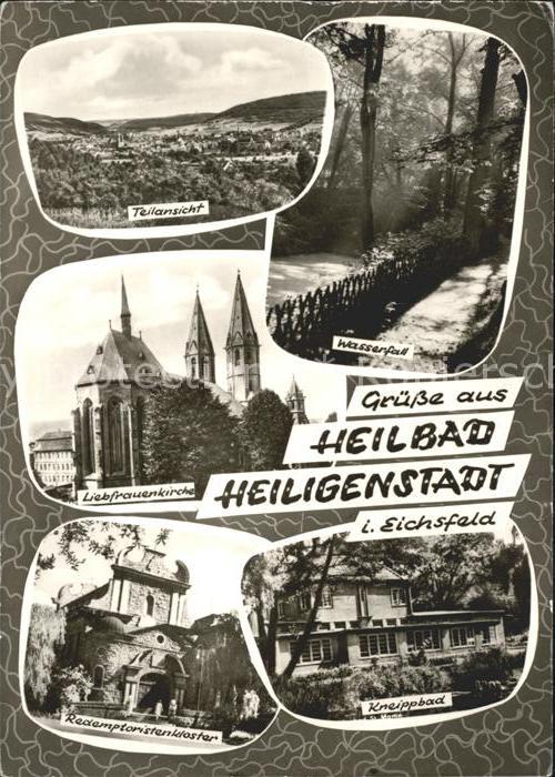 Heiligenstadt Eichsfeld Wasserfall Liebfrauenkirche Kloster Kne