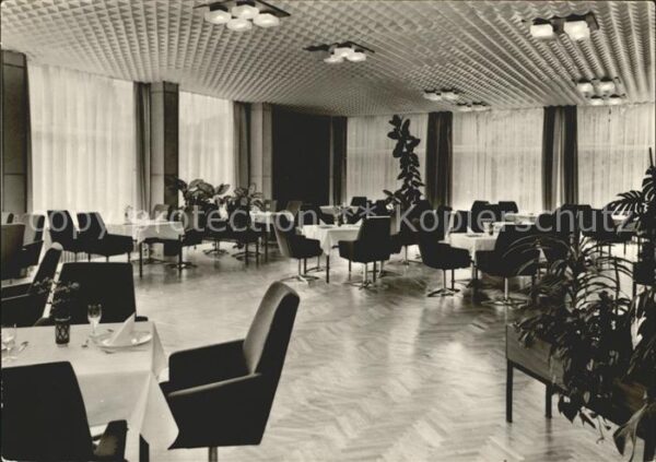Gernrode Harz FDGB Erholungsheim Fritz Heckert Restau