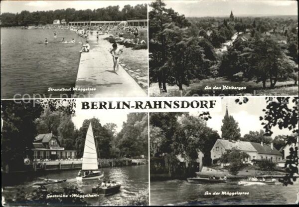 Rahnsdorf Berlin Strandbad Müggelsee Puttberge Müggelspr