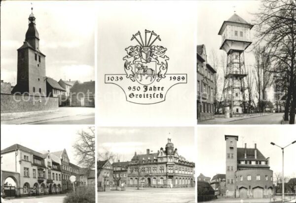 Groitzsch Pegau Stadtturm Wasserturm Hotel Weisses Roß