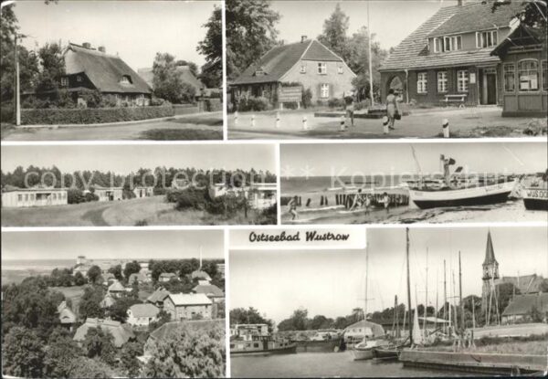 Wustrow Ostseebad mit Strand Hafen