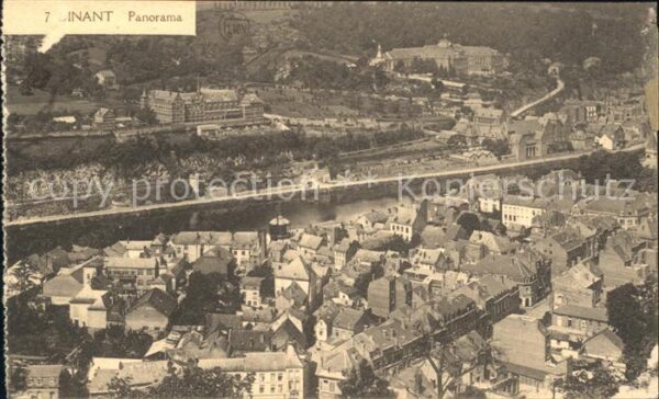 Dinant Wallonie Totalansicht