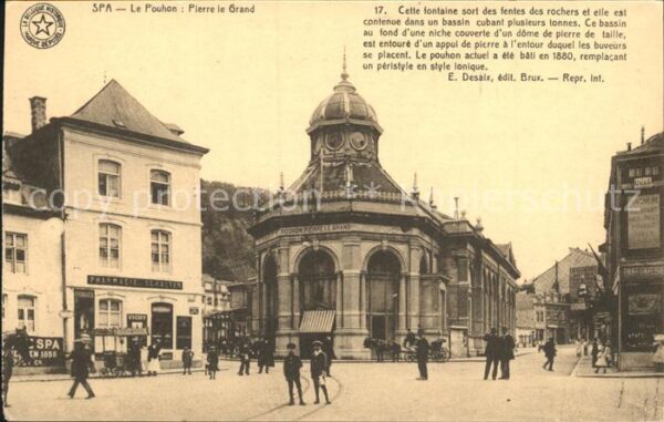 Spa Liege Le Pouhon Pierre le Grand