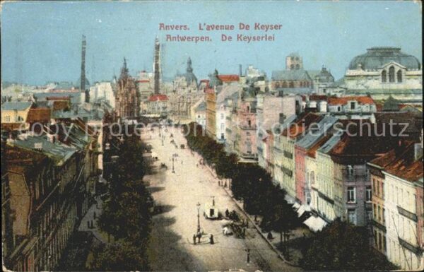 Anvers Antwerpen Avenue De Keyser
