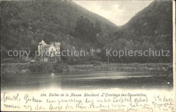 Waulsort Vallee de la Meuse Ermitage des Cascate