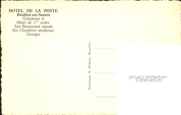 Bouillon Wallonne Hotel de la Poste Panorama – Bild 2