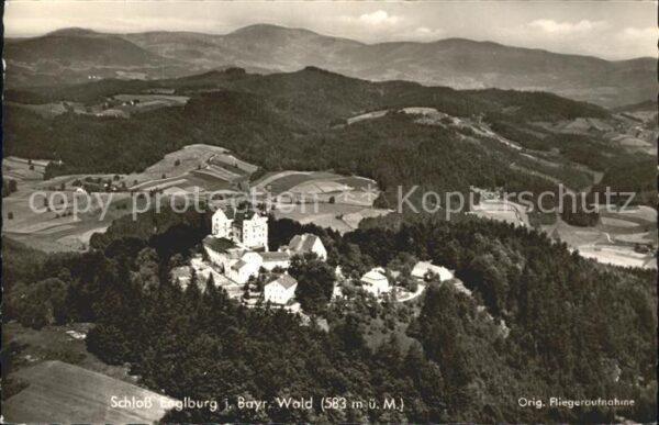 Tittling Schloss Englburg Fliegeraufnahme
