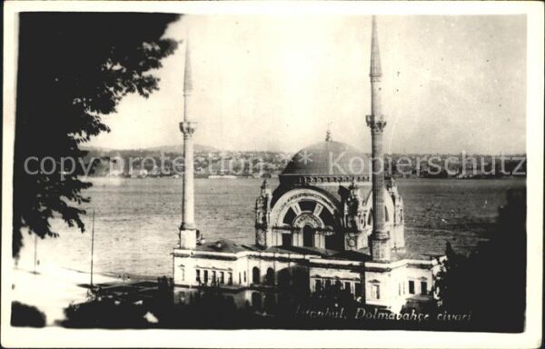 Istanbul Constantinopel Dolmabahce civari